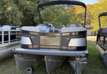 2026 Godfrey MC235ULC Triple Pontoon Boat - Silver/Black